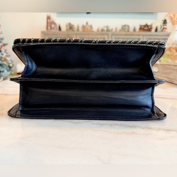 Topshop Studded Chain Shoulder Bag – Suede Front Flap – EUC - Picture 8 of 17